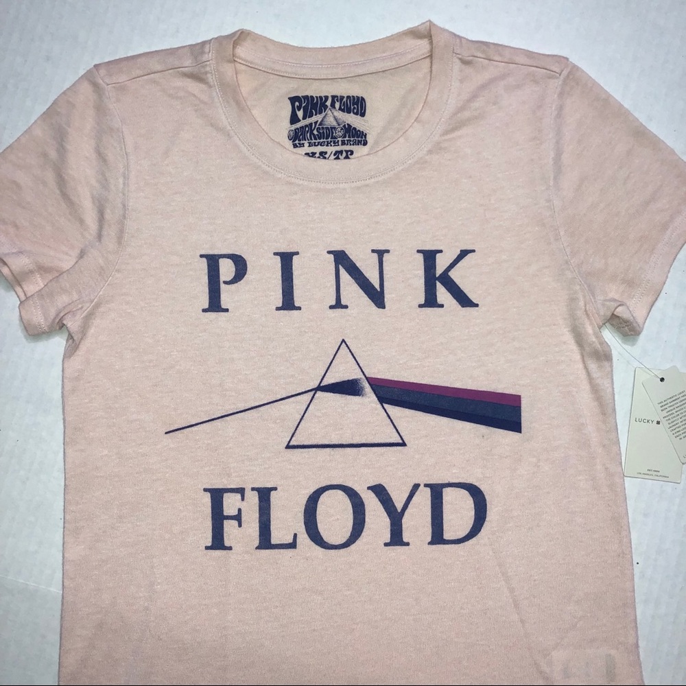 🆕Lucky Brand  Pink Floyd Vintage Style Tee ✨NWT🆕 - Picture 6 of 8